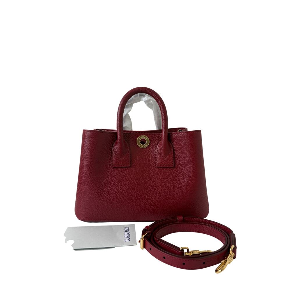 Burberry Tophandle crossbody bag small red - Picture 2 of 10